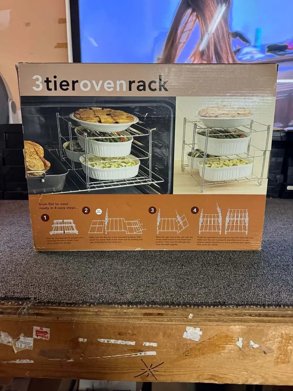 Unbranded three tier